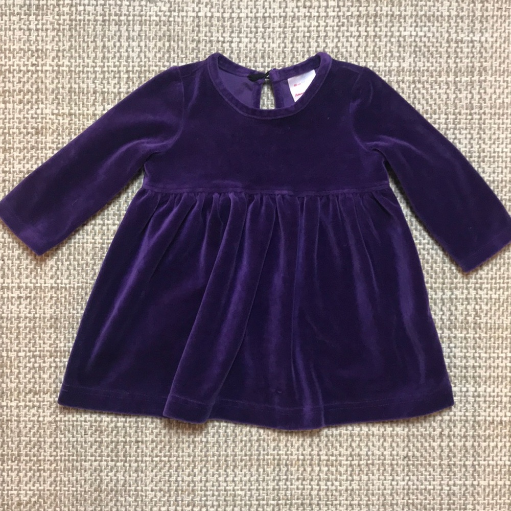 Hanna Andersson Velvet Dress (size 60)